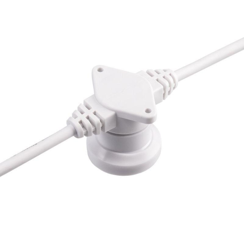 Гирлянда "Белт Лайт" 2жил. 50м шаг 20см 250 патронов E27 IP65 бел. круглый провод Neon-Night 331-244