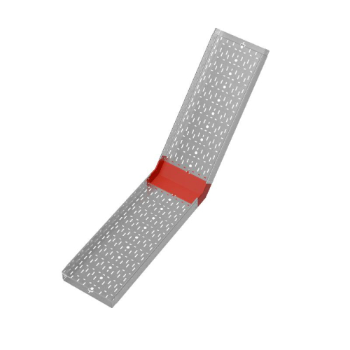 Угол для лотка вертикальный внутренний 45град. 100х400мм "ПЛЮС" HD85 КМ PL17697