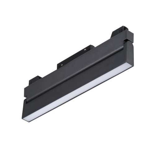 Светильник светодиодный трековый поворотный магнитный 19Вт 48В 3000К 220мм 120град. черн. Vitaluce VT0200043-01.1