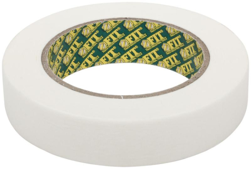 Лента малярная креппированная клейкая 25ммх50м FIT 11325