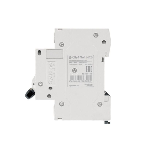 Выключатель автоматический модульный 4п B 6А 4.5кА City9 Set 400В SE C9F14406