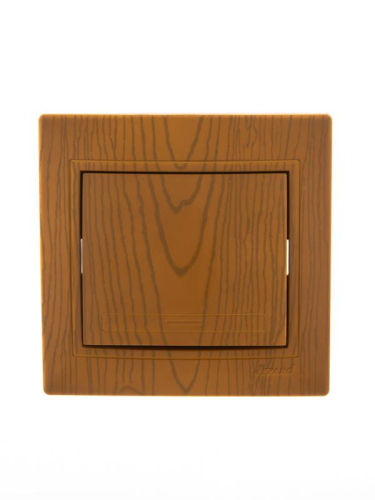 Выключатель 1-кл. СП Mira 10А IP20 ольха LEZARD 701-0701-100