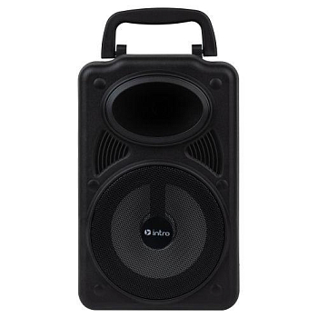 Колонка портативная BRW440 bluetooth беспроводная с микрофоном акустическая черн. Intro Б0057183