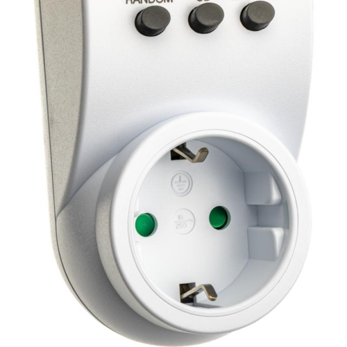 Таймер недельный электронный с заземл. 1.8кВт бел. REV 66989 6