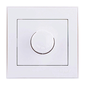 Светорегулятор СП 500Вт Rain с фильтром и предохранителем бел. LEZARD 703-0202-117