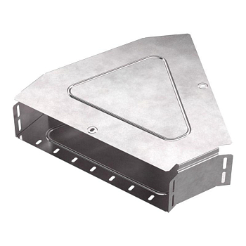 Угол горизонтальный 45град. 400х100 с крышкой Стандарт Промрукав PR16.0615