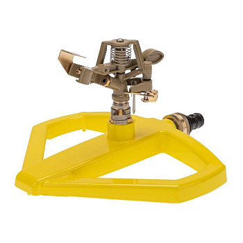 Дождеватель латунный импульсный на метал. подставке Профи ЧЕТЫРЕ СЕЗОНА 62-0314-F