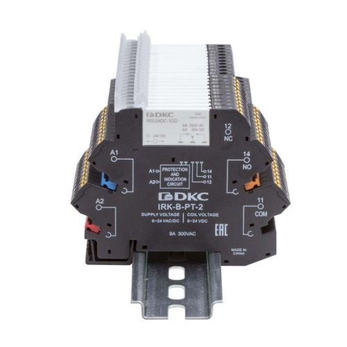 Перемычка 20-ти полюсная шинная для колодки с винт. клеммами IRK красн. DKC IRK-AB-01