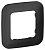 Рамка 1-м СП FLITE РУ-1-А-ФлЧ черн. IEK FI-M12-31-20-K02