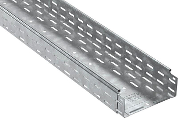 Лоток листовой перфорированный 200х80 L2000 сталь 0.8мм HDZ IEK CLP10-080-200-2-M-HDZ