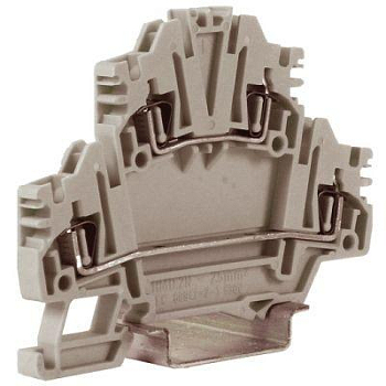 Зажим проходной HMD.2N(Ex)i 2-х уровн. 2.5кв.мм син. DKC ZHD410