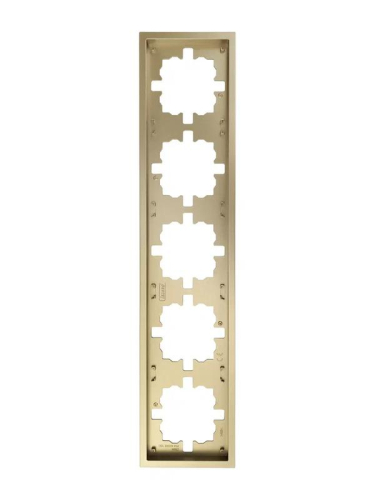 Рамка 5-м ZIMA горизонт. зол. LEZARD 704-3600-150
