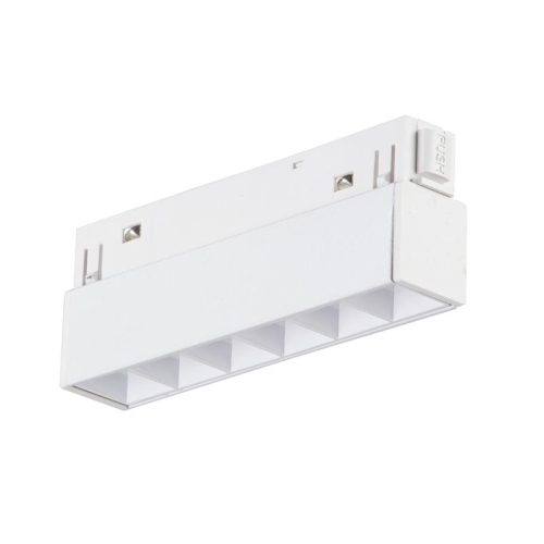 Светильник светодиодный трековый магнитный 6Вт 48В 3000К 60град. бел. Vitaluce VT0200003-00.1