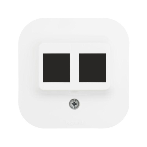 Розетка 1-м ОП Keystone Quteo бел. IEK 782226