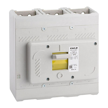 Выключатель автоматический 400А 1250Im ВА51-39-340010 УХЛ3 690В AC КЭАЗ 220768