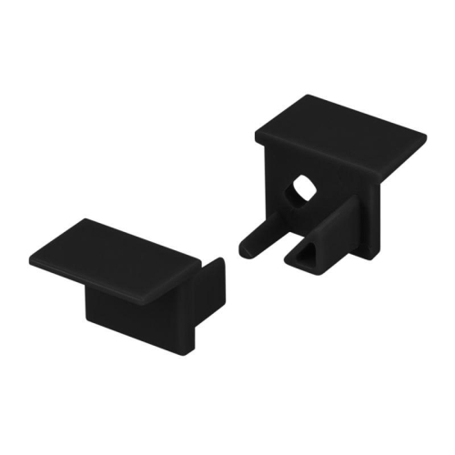 Комплект заглушек SL-BEVEL-H10-F14 BLACK пластик (комплект) Arlight 044089