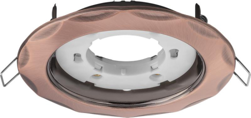 Светильник 93 063 NGX-R9-006-GX53 Звезда черн. медь Navigator 93063