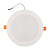 Светильник светодиодный PLED DL7 18Вт 6500К IP54 1530лм WH встраив. бел. Pro JazzWay 5069107