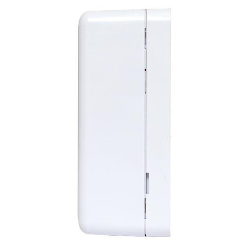 Корпус розетки настенной на 1 модуль Keystone со шторкой и маркером бел. TERACOM PRO EKF TRP-EBOX-1KSTN-WH