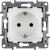 Розетка 1-м СП Etika 16А IP20 250В 2P+E с заземл. немецк. стандарт винт. клеммы механизм бел. Leg 672221 Розетка 1-м СП Etika 16А IP20 250В 2P+E с заземл. немецк. стандарт винт. клеммы механизм бел. Leg 672221