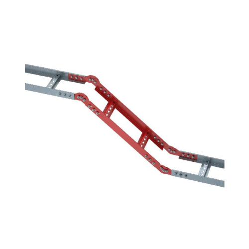 Угол для лотка шарнирный вертикальный 70х200х1.2мм HD85 КМ LO58376