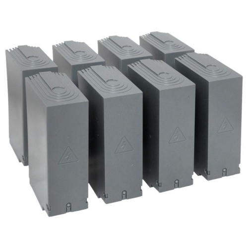 Комплект клеммных крышек (длинные) для рубильников TwinBlock 315-400А (уп.8шт) EKF tb-cvrlong-8-315-400