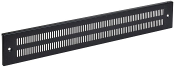 Панель перфорированная для цоколя 1000мм черн. by ZPAS РФ ITK ZP-PC05-P1-10-R