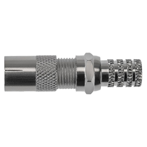 Набор антенный №10 кабель RG-6U 5м штекер F (4шт) бочка (1шт) переходник гнездо F - шт TV (2шт) переходник гнездо F - гнездо TV (1шт) Rexant 06-3089