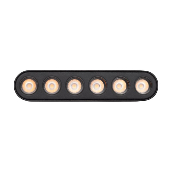 Светильник светодиодный трековый Метр (MTR)16 1206 6Вт 3000К IP20 spot 36град. BL низковольтный черн. Pro JazzWay 5056251