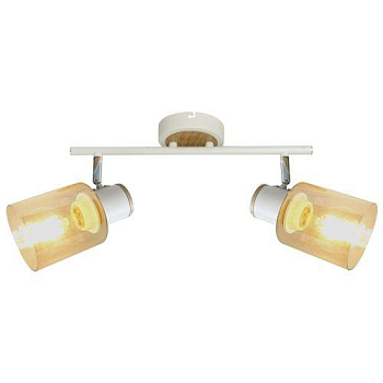 Светильник Jamilly 7057-702 2хE27 40Вт настенно-потолочный спот поворотный Rivoli Б0054661