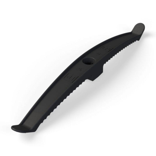 Держатель круглого кабеля двусторонний для прямого монтажа на 16 мест в гофроящике черн.(уп.100шт) Промрукав PR13.0488