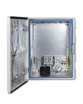 Шкаф монтажный композитный 290х390х190 Пластик-2УТП+ Mastermann 00-01020934