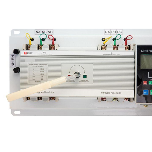 Устройство автоматического ввода резерва АВР 3п ТСМ-100/80 PROxima EKF ats-tsm-80A-3p-pro