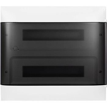 Щиток пластиковый встраиваемый Practibox S (в полые стены) 2х18 дым. дверь Leg 137577