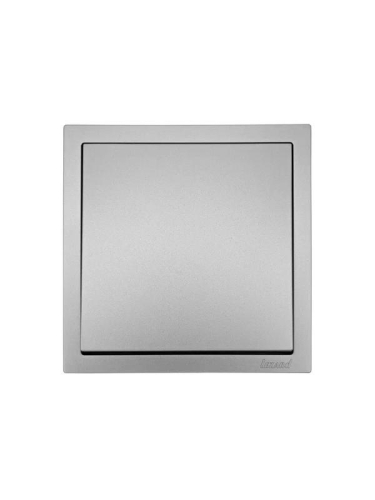 Выключатель 1-кл. СП ZIMA IP20 10А безвинт. зажим сер. матов. LEZARD 704-7488-100QC