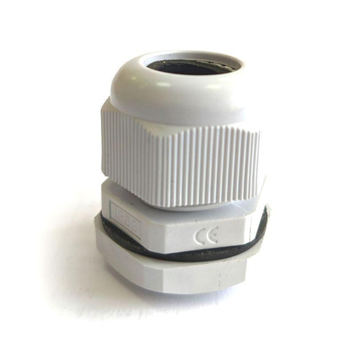 Сальник MG20 d10-14мм IP68 пластик. сер. ГОФРОМАТИК zeta30900