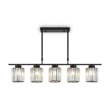 Светильник Ferrera 200Вт E27х5 IP20 подвесной Freya FR5474PL-05B