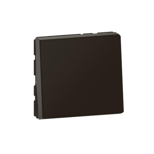 Переключатель проходной 2мод. Mosaic 10AX черн. Leg 079111L