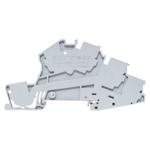 Колодка клеммная ST-2.5-NLPE 30A пружинная EKF plc-st-2.5-nlpe