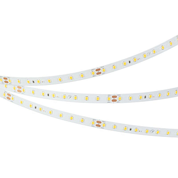 Лента светодиодная RT-A90-10mm 24V Warm 3000К 4.8Вт/м IP20 2835 высок. эффект. 200лм/Вт (уп.5м) Arlight 038778