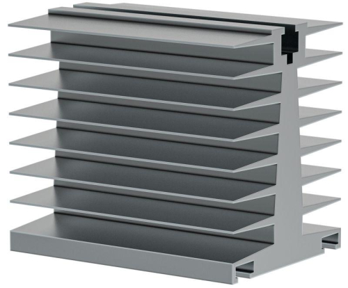 Радиатор для твердотельного реле OSS-2 100А ONI RSS-2-100