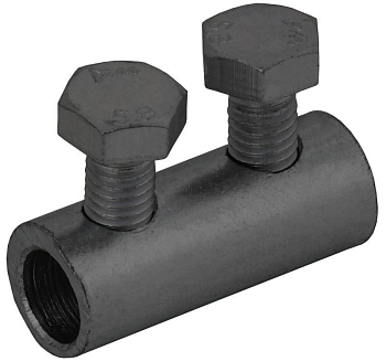 Зажим соединительный прямой пруток-пруток 6-8мм оцинк. сталь TD IEK ZCC86-13-1-68