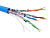 Кабель информационный экранированый U/FTP 4х2 кат.6а LSZH син. DKC RN6AUFLS5BL