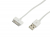 Кабель USB для iPhone 4/4S 30 pin шнур 1м бел. Rexant 18-1123