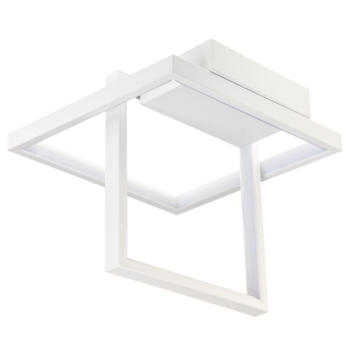 Люстра потолочная светодиодная диммируемая FALENA 3 режима 250х250х215мм 24Вт 2700К/4200К/6400К 9кв.м бел. Ritter 51621 1