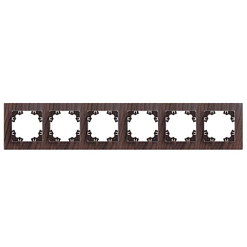 Рамка 6-м Афина универс. венге Universal A1043-V