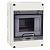 Бокс модульный накладной PDB/W 4005 GR (ЩРН-ПГ- 5) IP65 пластик. Pro JazzWay 5072053