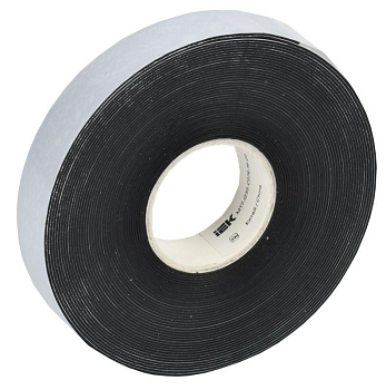 Изолента самослипающаяся резиновая с подложкой 0.76х19мм (рул.9м) 23 MIXTAPE 7 IEK MT7-IZ32-C076-19-09