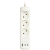 Удлинитель электрический U-3-1.5m-USB-W 3 розетки + 3xUSB A+C 1.5м 10А бел. Эра Б0069075