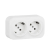 Розетка 2-м ОП Quteo 16А IP20 250В 2х2P+E с заземл. защ. шторки бел. Leg 782237 Розетка 2-м ОП Quteo 16А IP20 250В 2х2P+E с заземл. защ. шторки бел. Leg 782237
